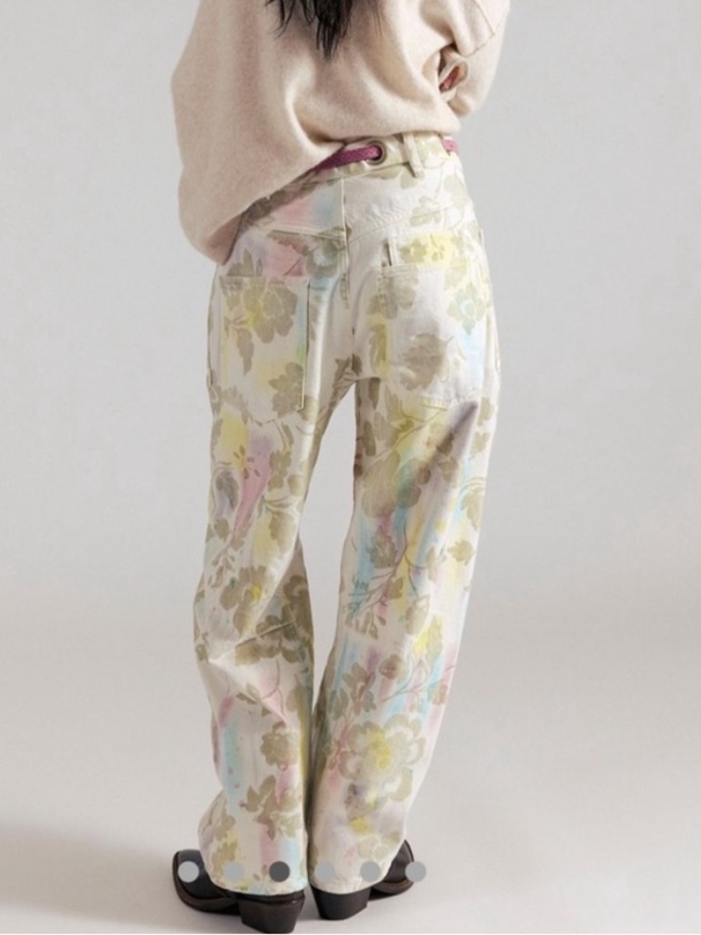 NWT We The Free Moxie Print Jeans Size 31 - Picture 4 of 15